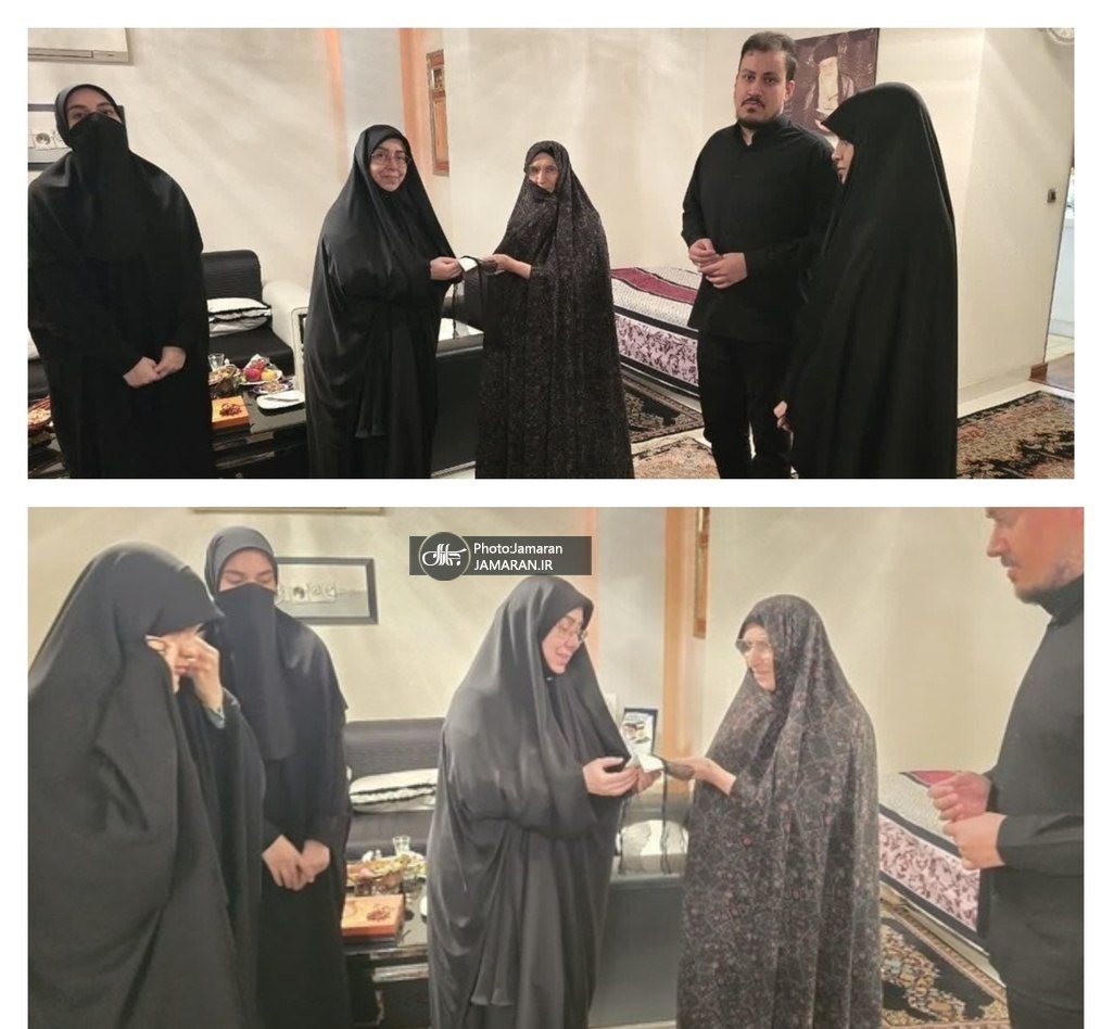 هدیه جالب دختر امام خمینی (ره) به خانواده شهید امیرعبداللهیان+ عکس هدیه جالب دختر امام خمینی (ره) به خانواده شهید امیرعبداللهیان+ عکس